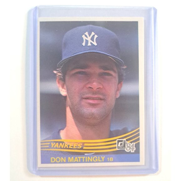 1984 Donruss #248 Don Mattingly Rookie Card - Picture 1 of 2